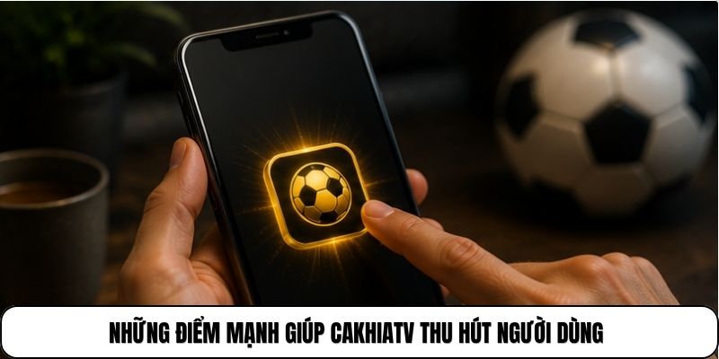 Những điểm mạnh giúp CakhiaTV thu hút người dùng